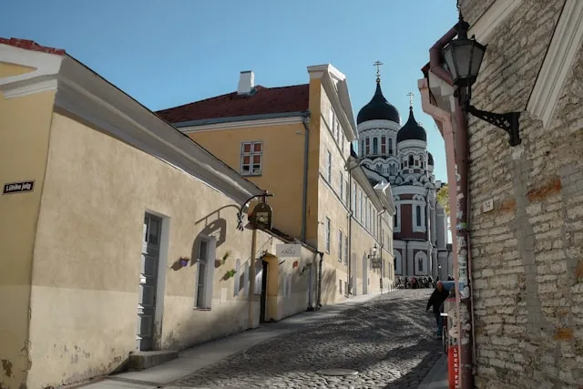 Tallinn Old Town panoramic view